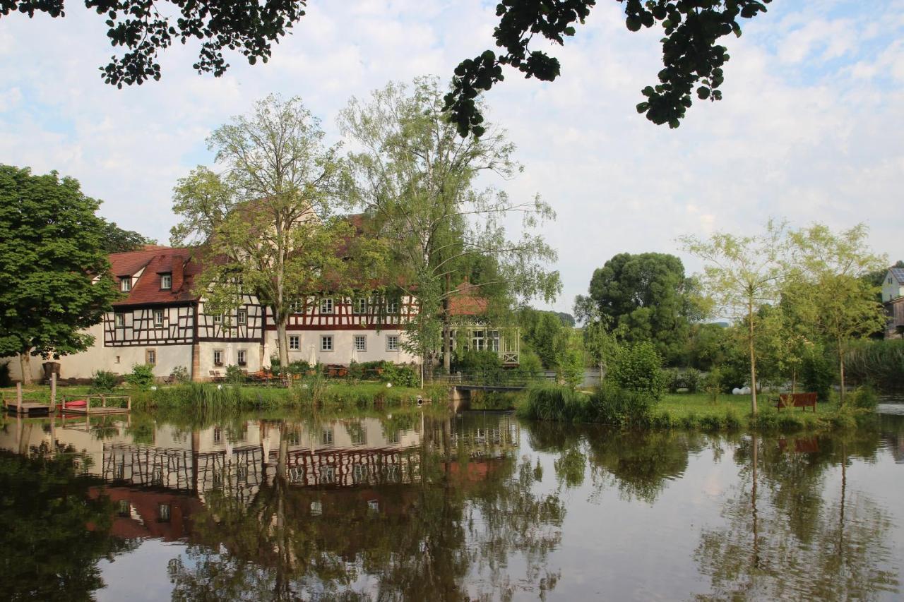 Gutshof Andres Hotel Kirchlauter Kültér fotó