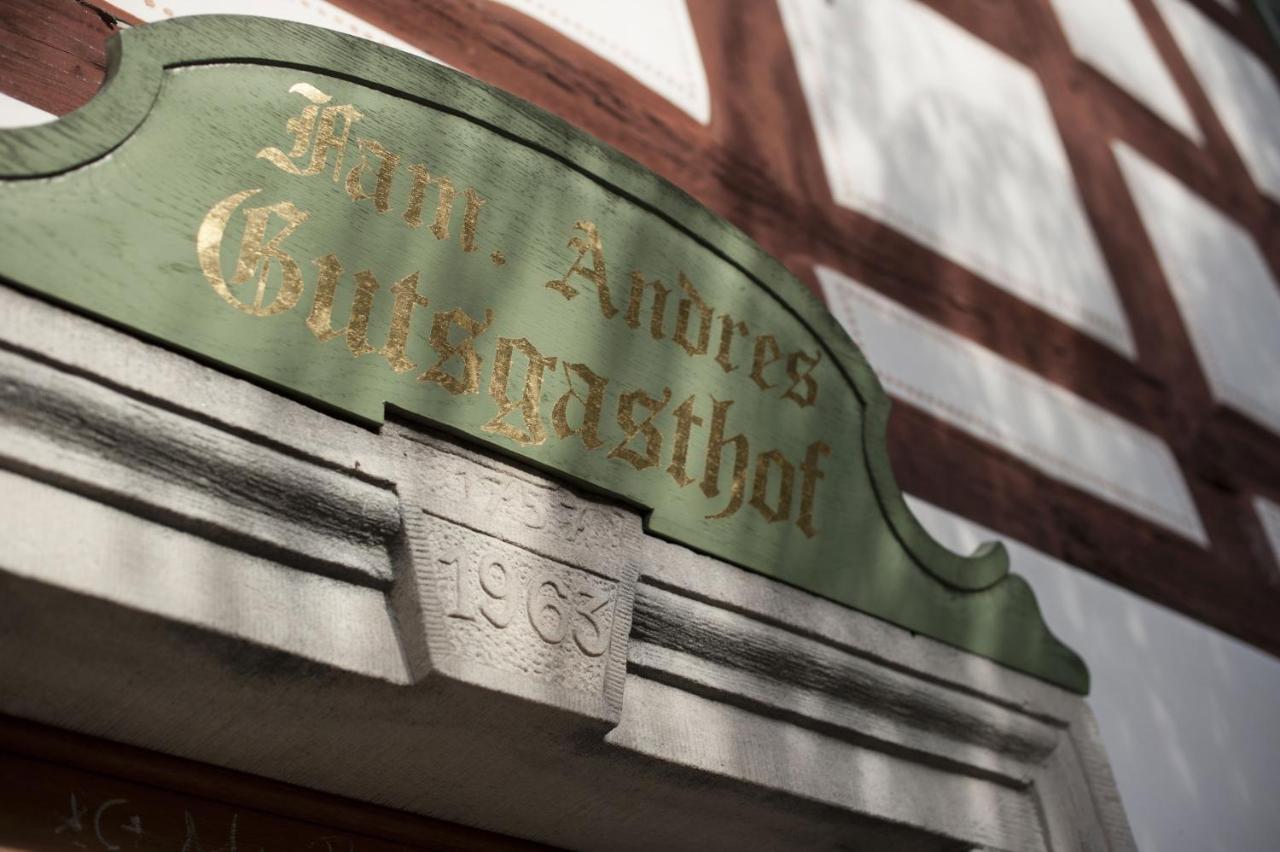 Gutshof Andres Hotel Kirchlauter Kültér fotó