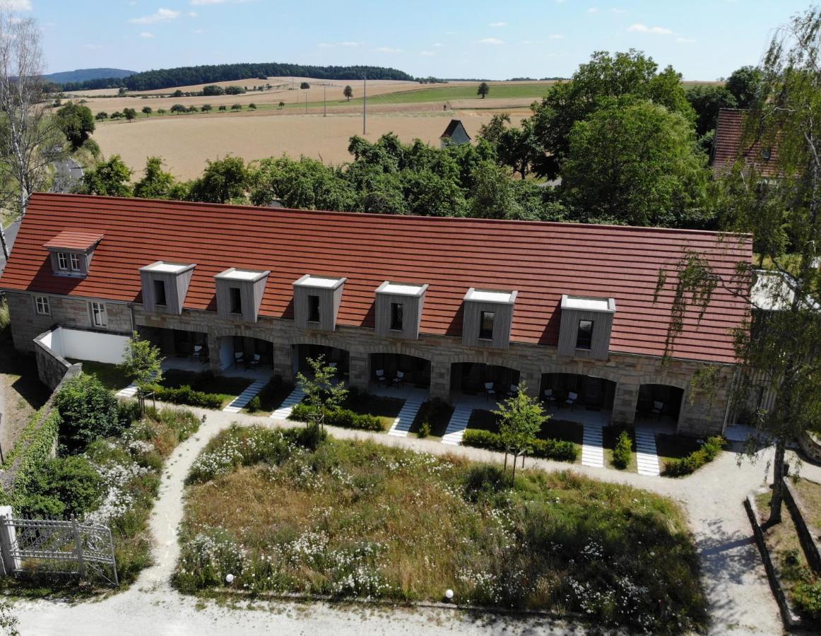 Gutshof Andres Hotel Kirchlauter Kültér fotó