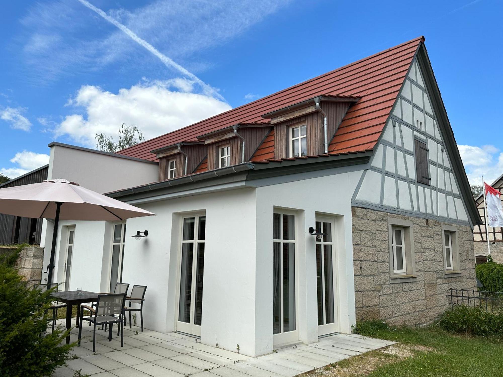 Gutshof Andres Hotel Kirchlauter Kültér fotó